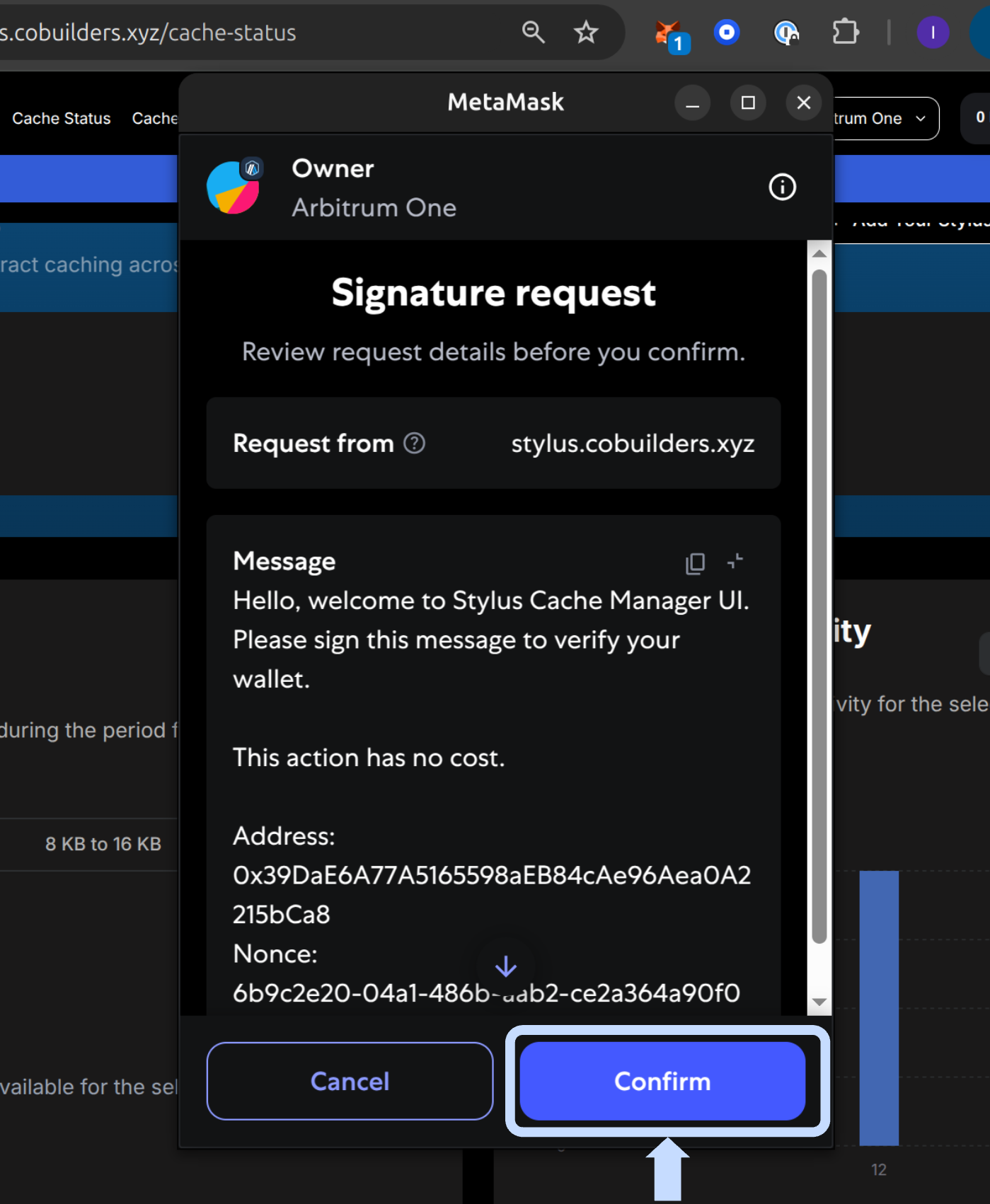 Connect Wallet Sign