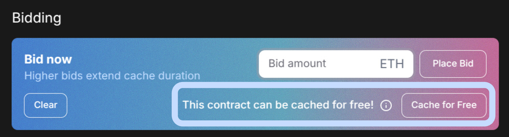 Place Bid Suggestions